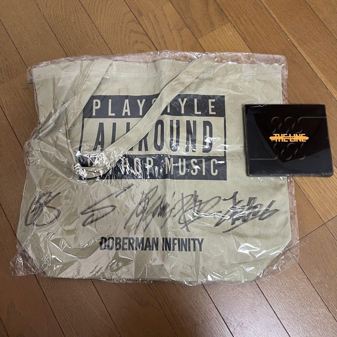Amazon.co.jp: DOBERMANINFINITY Signed Tote Bag : Toys & Games